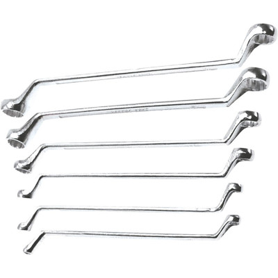 Ключі гайкові Top Tools, накидні, 6-17мм, набір 6шт