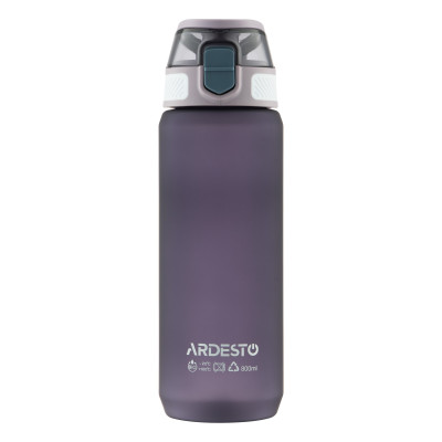 Пляшка для води ARDESTO Matte 800мл, пластик, фіолетовий