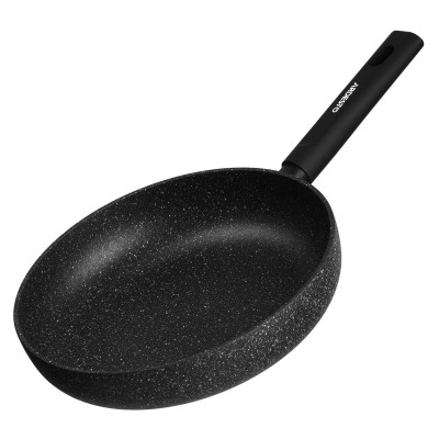 Сковорода глибока з кришкою ARDESTO Black Mars, 28см, алюміній, чорний Сковорода глибока з кришкою ARDESTO Black Mars, 28см, алюміній, чорний