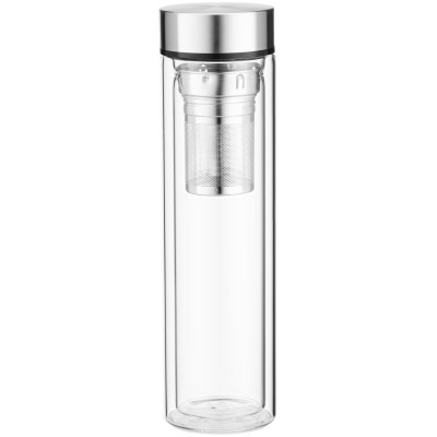 Термос з подвійними стінками ARDESTO, 450мл, боросилікатне скло, нержавіюча сталь Термос з подвійними стінками ARDESTO, 450мл, боросилікатне скло, нержавіюча сталь