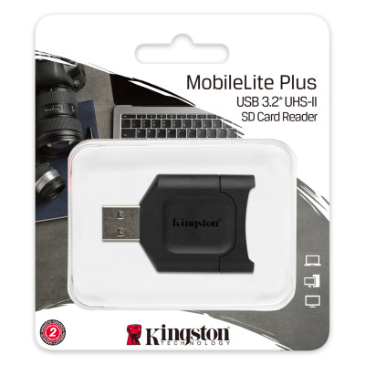 Кардрідер Kingston USB 3.1 SDHC/SDXC UHS-II MobileLite Plus Кардрідер Kingston USB 3.1 SDHC/SDXC UHS-II MobileLite Plus