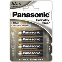 Батарейка Panasonic EVERYDAY POWER лужна AA блістер, 4 шт. Батарейка Panasonic EVERYDAY POWER лужна AA блістер, 4 шт.