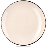 ARDESTO Тарілка обідня Emilia, 27.5см, кераміка, бежевий