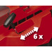 Газонокосарка акумуляторна Einhell PXC GE-CM 36/37 Li 36В(18+18) 37см 45л 25-75мм 14.3кг без АКБ та ЗП