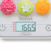 Tefal Ваги кухонні Optiss Cake Pops, 5кг, AAAx2 в комплекті, скло, різнокольорові