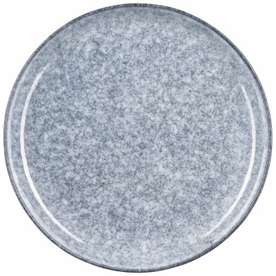 ARDESTO Тарілка десертна Loreto, 19см, порцеляна, сірий