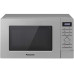 Мікрохвильова піч Panasonic, 20л, електр.управл., 800Вт, дисплей,відкриття кнопкою, сріблястий (сірий)