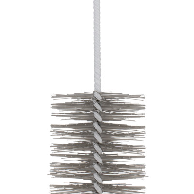 Щітка для миття пляшок з губкою ARDESTO Solid 34х5см, пластик, блакитний