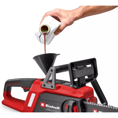 Пила ланцюгова акумуляторна Einhell GE-LC 18/25 Li-Solo 18В 6.5м/с шина 25см 3.66кг без АКБ та ЗП