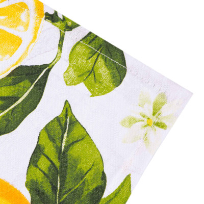 Рушник для кухні ARDESTO Sicilian lemons 50x68см, 100% бавовна, зелений