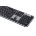 2E Клавіатура мембранна KS240 110key, WL/BT, EN/UK, сіро-чорний