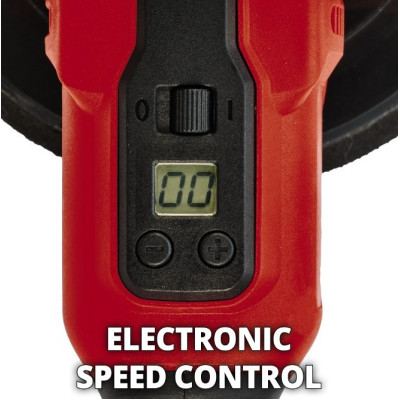 Einhell Шліфмашина полірувальна CE-CP 18/180 Li E - Solo, PXC акум, d180 мм, 18В (без АКБ і ЗП)