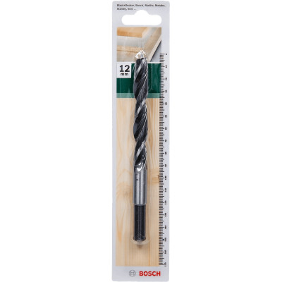 Bosch Свердло по дереву спіральне, 12х95х150мм