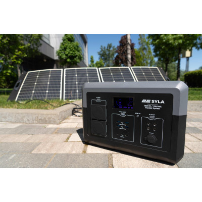 Портативная электростанция 2Е Syla, 1500 Вт, 1280 Вт/ч, WiFi/BT, параллельное подключение, быстрая зарядка (2E-PPS1512)