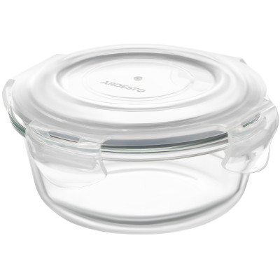 Контейнер для зберігання харчових продуктів ARDESTO Gemini 0.24л, боросилікатне скло, пластик, круглий, прозорий Контейнер для зберігання харчових продуктів ARDESTO Gemini 0.24л, боросилікатне скло, пластик, круглий, прозорий