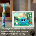 Щітка зубна електр. Philips, Sonicare For Kids, 62т. колив/хв, насадок-2, світло-зелений