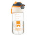 Пляшка для води ARDESTO Bear, 550мл, пластик, оранжевий Пляшка для води ARDESTO Bear, 550мл, пластик, оранжевий