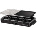 Гриль Russell Hobbs раклетниця Multi Raclette 3in1, 1400Вт, 8 сковорідок, нерж.сталь, чорний