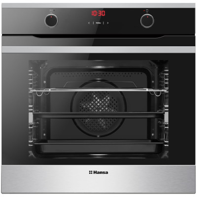 Комплект Hansa (духовка електрична + поверхня газова на склі), чорний Комплект Hansa (духовка електрична + поверхня газова на склі), чорний