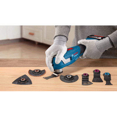 Bosch Багатофункціональний інструмент реноватор GOP 185-LI Professional SOLO 18.0 V-Li 20000об·хв 1.2кг без АКБ та ЗП