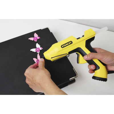 Пістолет клейовий Stanley FastWarm GR50 90Вт 11мм нагрівання за 100сек Пістолет клейовий Stanley FastWarm GR50 90Вт 11мм нагрівання за 100сек