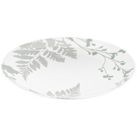 ARDESTO Тарілка десертна Capri, 19.2см, порцеляна, біло-зелений