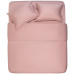 Простирадло ARDESTO Mix&Match Premium, 240x260см, 100% бавовна, сатин, рожевий світлий