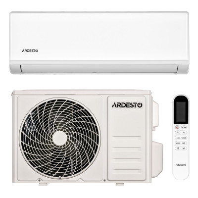 ARDESTO Кондиціонер ARD-E24-R32 70м2 on/off 24000BTU 6.45кВт A/A -7°С R32 білий ARDESTO Кондиціонер ARD-E24-R32 70м2 on/off 24000BTU 6.45кВт A/A -7°С R32 білий