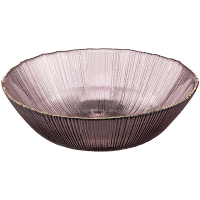 ARDESTO Салатник Mallow, 16.8см, скло, рожевий