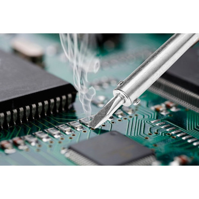 Neo Tools Паяльник електричний 100Вт 500°C нікельована мідь Neo Tools Паяльник електричний 100Вт 500°C нікельована мідь