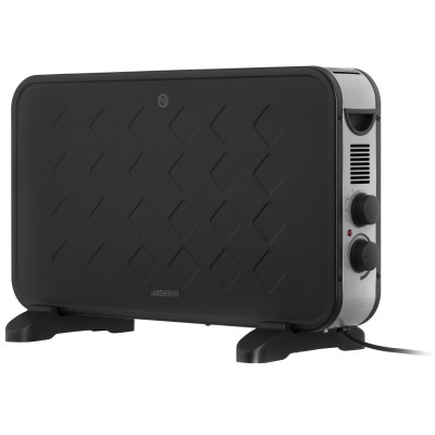 Конвектор ARDESTO, 20м2, 2000Вт, механическое управление, открытый нагревательный элемент, черный CHH-2000MBR Конвектор ARDESTO, 20м2, 2000Вт, механическое управление, открытый нагревательный элемент, черный CHH-2000MBR