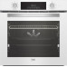 Духовой шкаф Beko электрический, 72л, A, дисплей, конвекция, телескоп, белый (BBIM14300WMS)