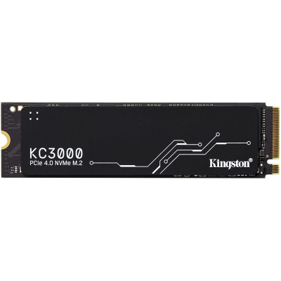 Накопичувач SSD 1TB Kingston KC3000 M.2 2280 PCIe 4.0 x4 NVMe 3D TLC (SKC3000S/1024G)