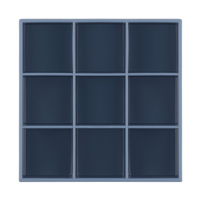 ARDESTO Набір форм для льоду Gemini, 2шт, 10.9х10.9х3.6см, силікон, синій ARDESTO Набір форм для льоду Gemini, 2шт, 10.9х10.9х3.6см, силікон, синій