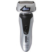 Бритва електр. Panasonic сіткова, 10000 об/хв, бритв.головок-4, Li-Ion, сух.+волог., тример, срібний Бритва електр. Panasonic сіткова, 10000 об/хв, бритв.головок-4, Li-Ion, сух.+волог., тример, срібний