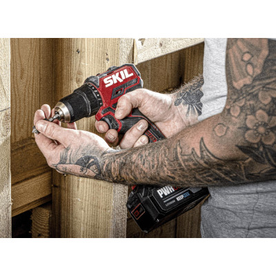 Шурупокрут-дриль акумуляторний SKIL 3065 CA Compact 20В 1х2.5А·год 60Нм 500·1800об/хв 0.9кг