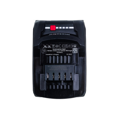 Акумулятор Metabo LIHD 18В 8А·год 0.98кг Акумулятор Metabo LIHD 18В 8А·год 0.98кг