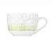 ARDESTO Чашка Siena, 500мл, порцеляна, біло-зелений ARDESTO Чашка Siena, 500мл, порцеляна, біло-зелений