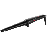 Плойка Rowenta x Karl Lagerfeld Conical Curler, конусна, 40Вт, 120-200С, турмалін, чорний