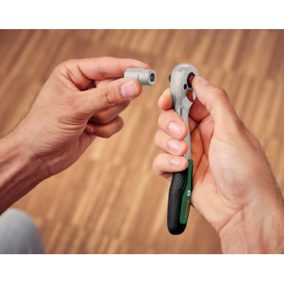 Набір інструментів Bosch торцевих головок, 1/4