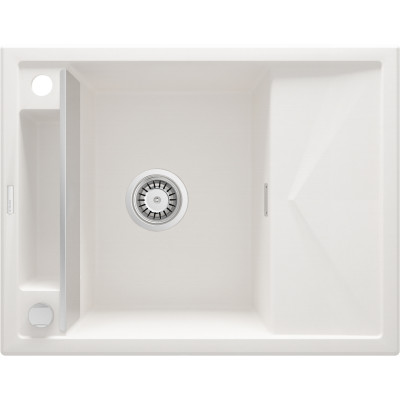 Мийка кухонна Deante Magnetic, граніт, прямокут., з крилом, 640х500х219мм, чаша - 1, врізна, алебастр Мийка кухонна Deante Magnetic, граніт, прямокут., з крилом, 640х500х219мм, чаша - 1, врізна, алебастр