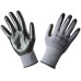 Neo Tools Рукавички робочі, нітрилове покриття, нейлон, р.8, сірий