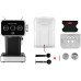 Кофеварка Russell Hobbs рожковая Distinctions 1.1л, молотая + чалды, черно-серебристый