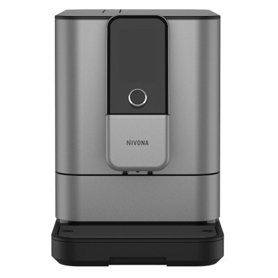 Кофемашина Nivona NIVO, 1.8л, зерно+молотый, автомат капучино, дисплей, авторецептов -8, серый