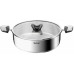Сотейник Tefal Emotion+, з кришкою, 24см, нержавіюча сталь, бакеліт