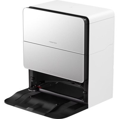 Робот-пилосос Roborock Saros 10, h=4.9см, вологе прибирання, конт пил -0.27л, автон. робота до 220хв, Wi-Fi, станція самоочищ., білий