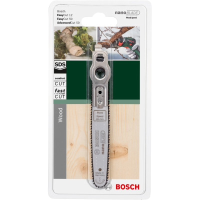 Полотно пиляльне для електролобзика Bosch Nanoblade Wood Speed 65 для Easy Cut