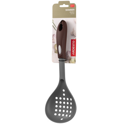 ARDESTO Шумівка Gemini, 32см, нейлон, пластик, сіро-коричневий