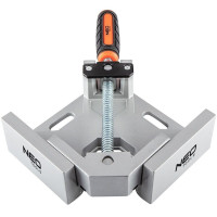 Neo Tools Струбцина, кутова, алюмінієва, напрямна 95мм, 70х70мм