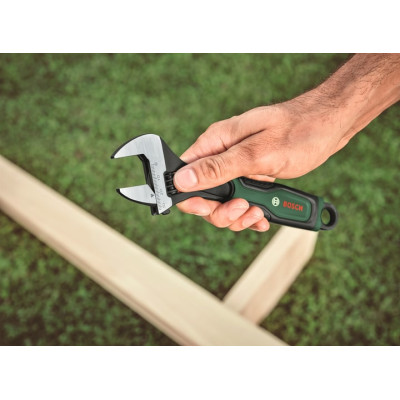 Ключ розвідний Bosch, робочий діапазон 0-32мм, 208мм, CrV